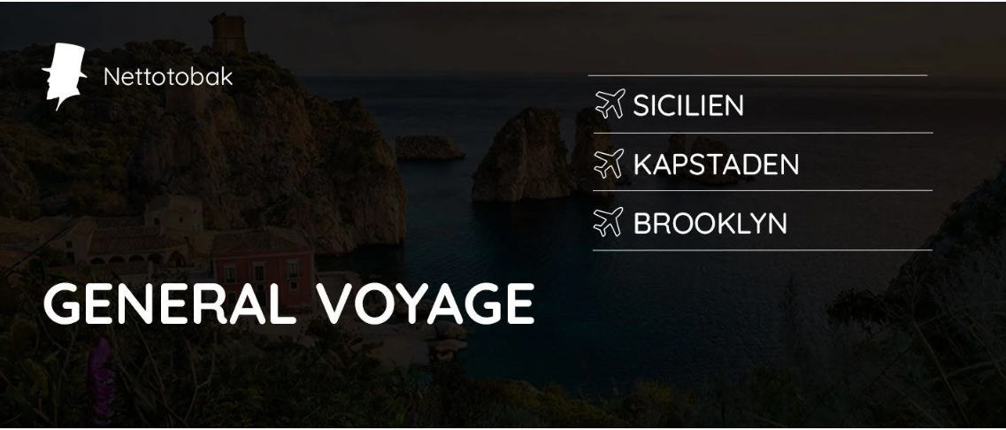 General Voyage - Namngivna efter 3 olika platser