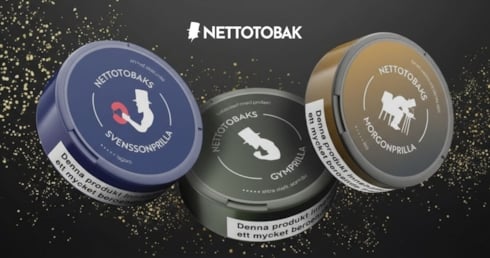 Nettotobak tar hjälp av AI - lanserar tre banbrytande smaker
