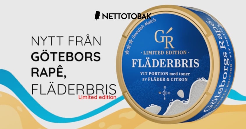 NYHET: Göteborgs Rapé Fläderbris Limited edition