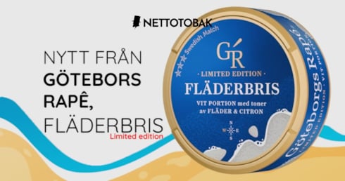 NYHET: Göteborgs Rapé Fläderbris Limited edition