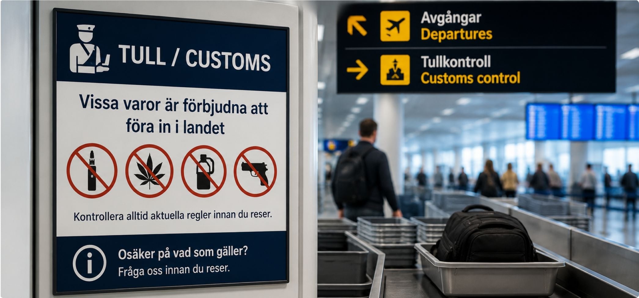vape förbud i tullen