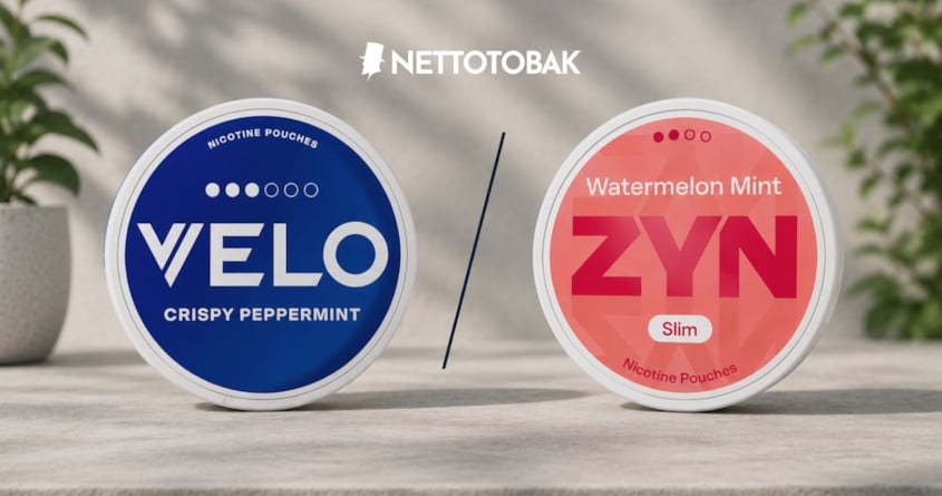Varsin dosa ZYN och VELO - ZYN vs VELO