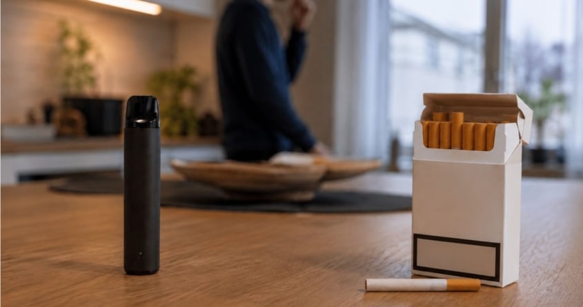 Högre skatt på e-cigaretter kan öka barns exponering för cigarettrök