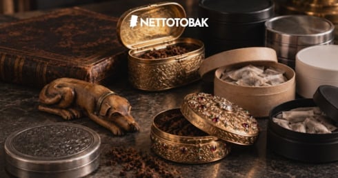 Snusets dag 24 oktober - Snusdosor då och nu