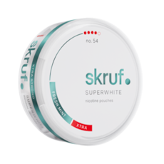 Skruf Superwhite No.54 Fresh Mint Xtra Strong