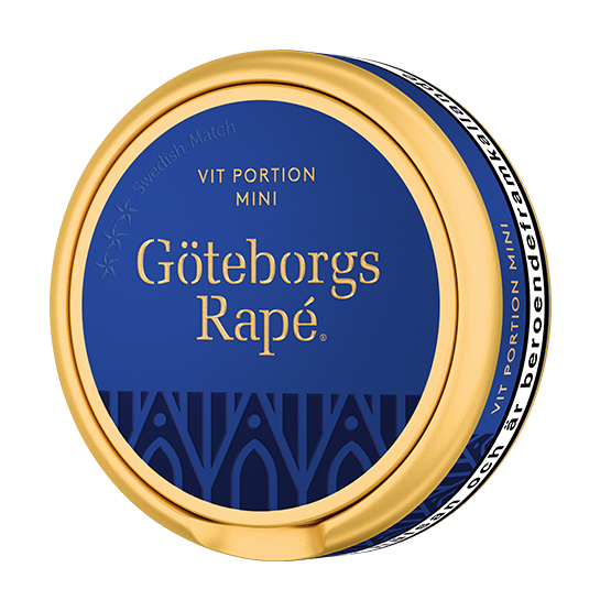 Göteborgs Rapé Vit Mini