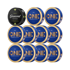 Mixpack 10 One Blå & 1 General Voyage Sicily