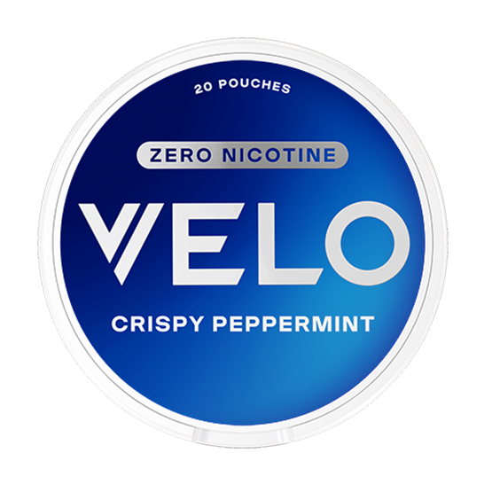 Velo Crispy Peppermint Zero Nikotinfritt Snus