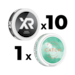Mixpack 10 XR General Slim White & 1 Catch White Spearmint Mini