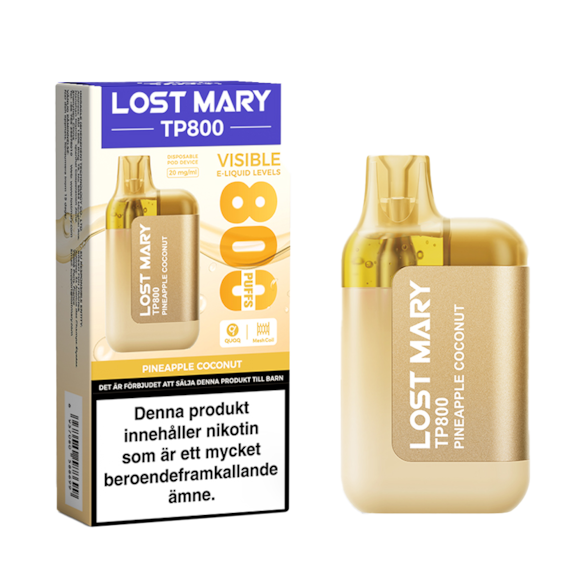 Lost Mary TP800 Pineapple Coconut