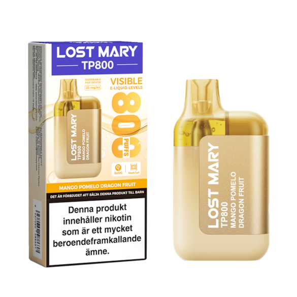 Lost Mary TP800 Mango Pomelo Dragon Fruit