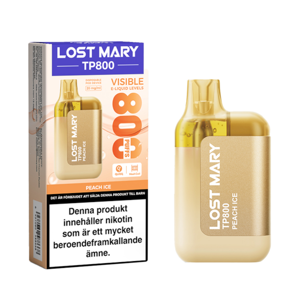 Lost Mary TP800 Peach Ice