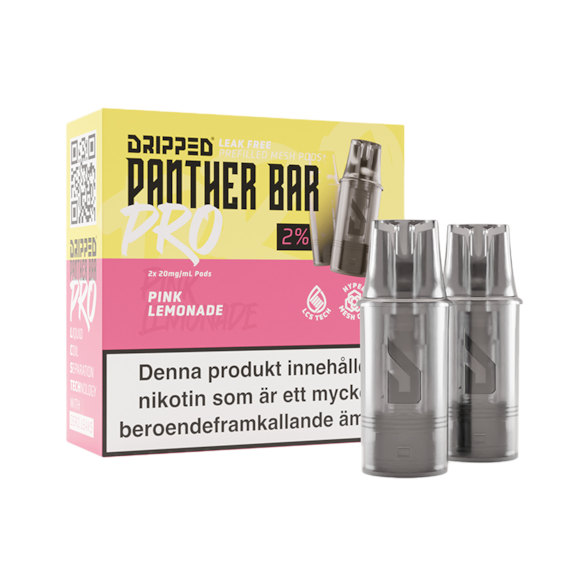 Dripped Panther Bar Pro Mesh Poddar Pink Lemonade