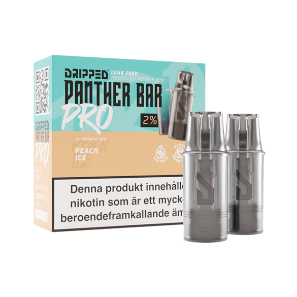 Dripped Panther Bar Pro Mesh Poddar Peach Ice