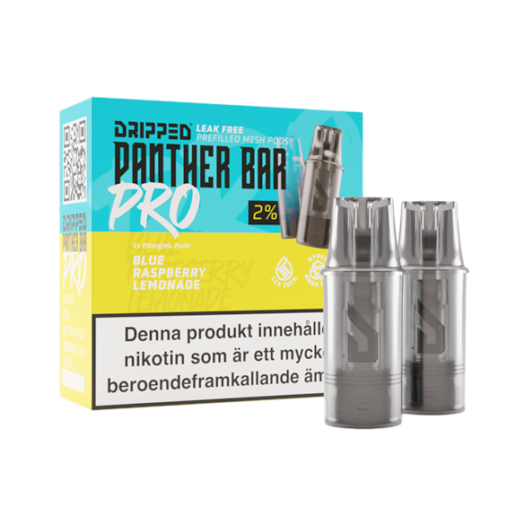 Dripped Panther Bar Pro Mesh Poddar Blur Raspberry Lemonade