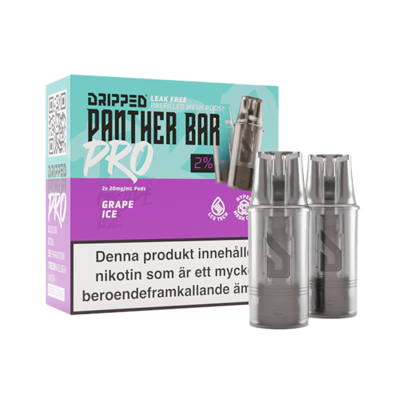 Dripped Panther Bar Pro Mesh Poddar Grape Ice