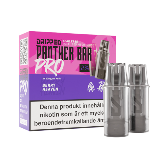 Dripped Panther Bar Pro Mesh Poddar Berry Heaven