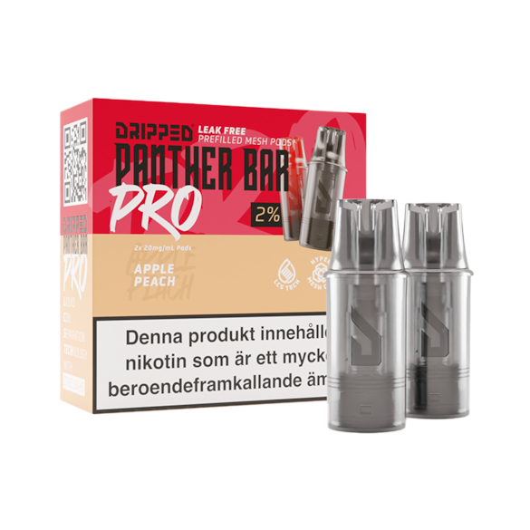 Dripped Panther Bar Pro Mesh Poddar Apple Peach