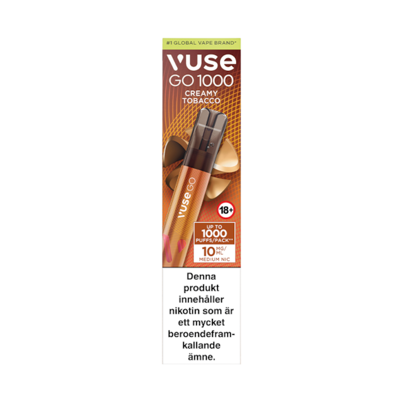 Vuse Go 1000 Creamy Tobacco