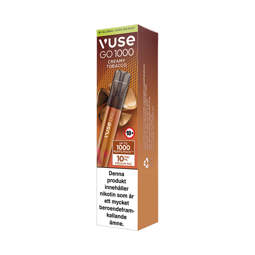 how much is elf bar vape 5x VUSE Go 1000 Creamy Tobacco main image 1