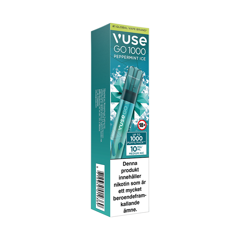 Köp Vuse Go 1000 Peppermint Ice
