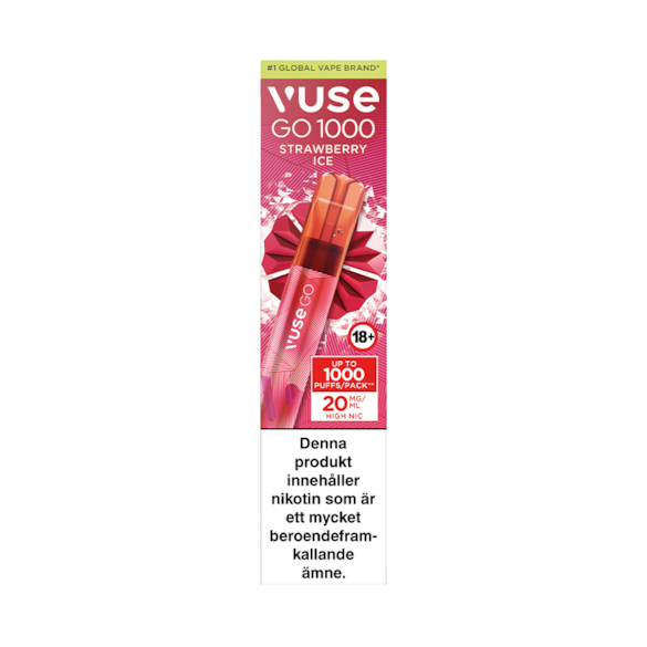Vuse Go 1000 Strawberry Ice