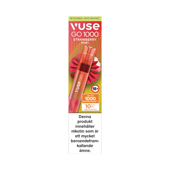Vuse Go 1000 Strawberry Kiwi