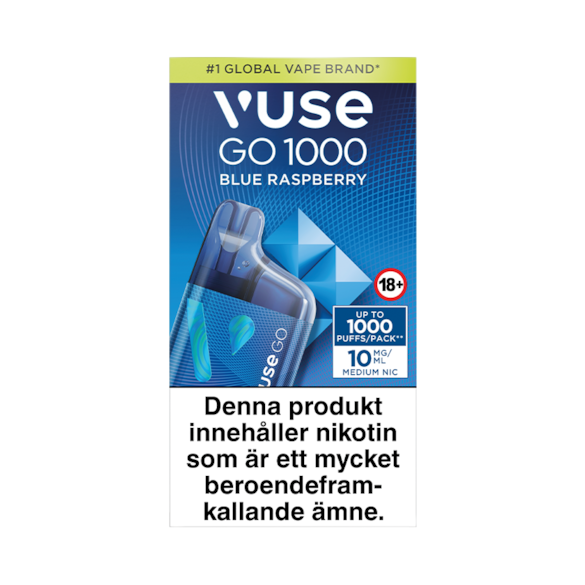 Vuse Go 1000 Box Blue Raspberry