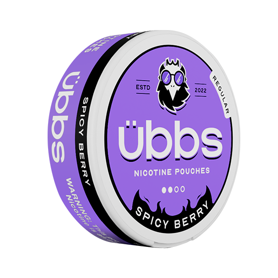 Ubbspouches Übbs Spicy Berry Regular Light – nikotinpåsar