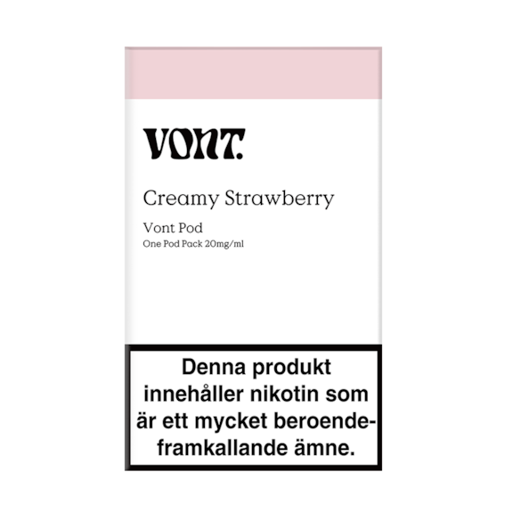 Vont Pod Creamy Strawberry