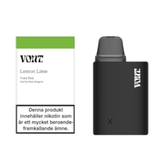 Vont Pod Device Cube Black + Vont Pod Lemon Lime 20mg