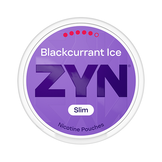 ZYN ZYN Blackcurrant Ice 4 Strong - nikotinpåsar