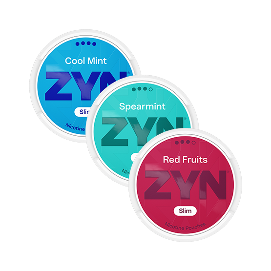 ZYN Slim S3/S4 Mixed 3p