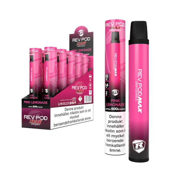 REV POD MAX Pink Lemonade