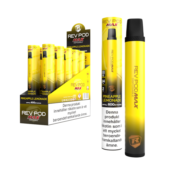 REV POD MAX Pineapple Lemonade