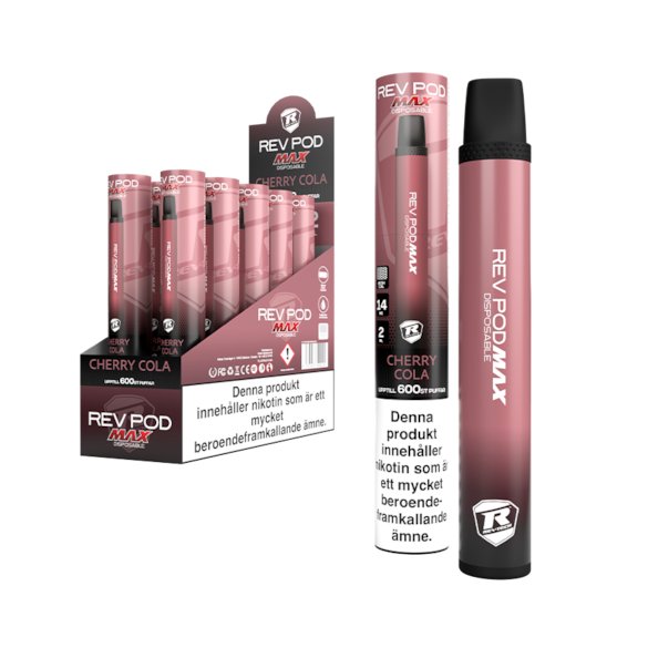 REV POD MAX Cherry Cola