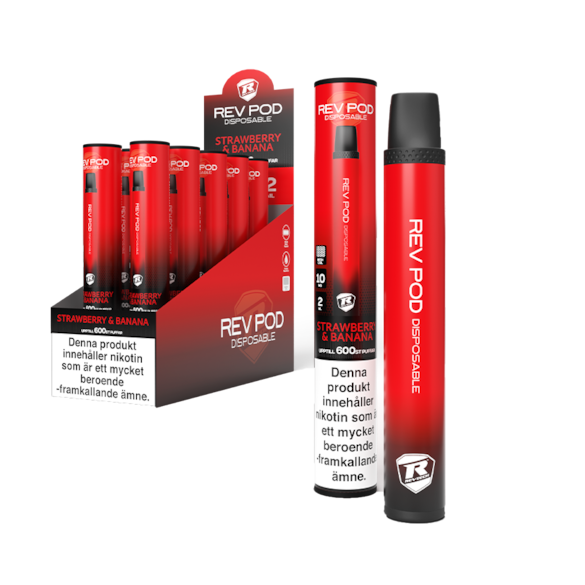 REV POD Strawberry Banana