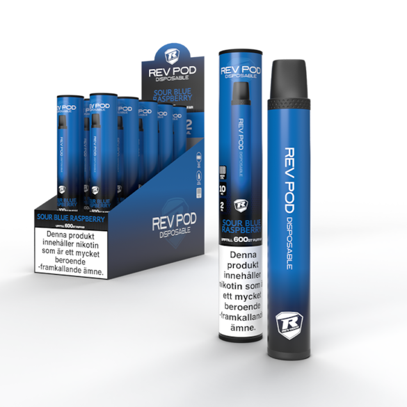 REV POD Sour Blue Raspberry