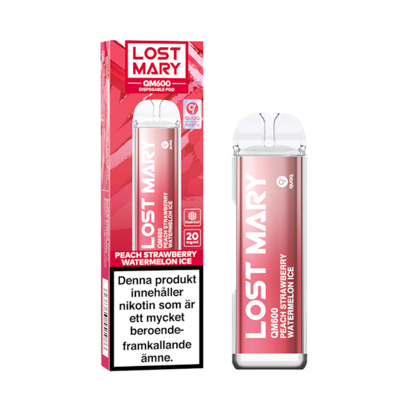 Lost Mary QM600 Peach Strawberry Watermelon Ice