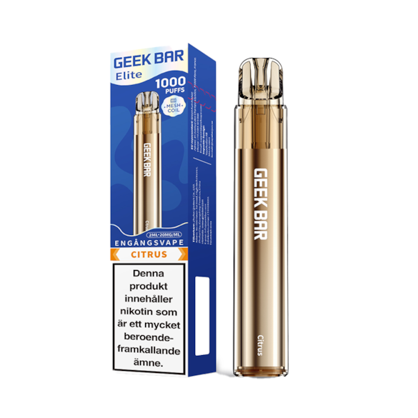 GEEK BAR Elite 1000 Citrus