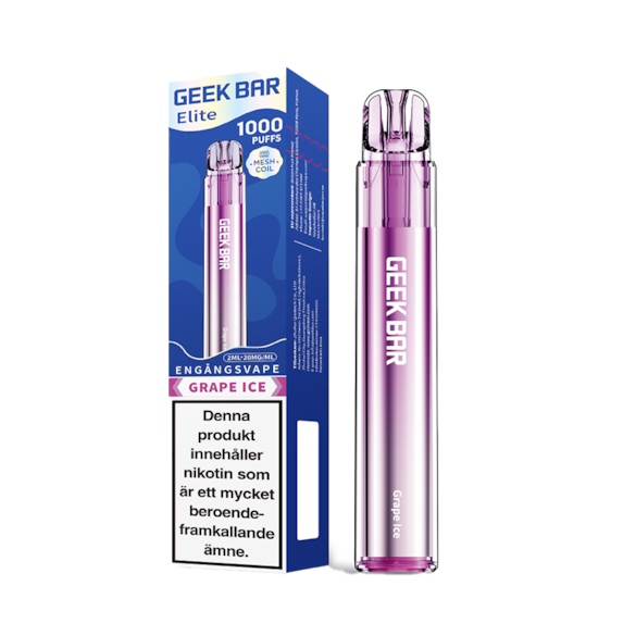GEEK BAR Elite 1000 Grape Ice