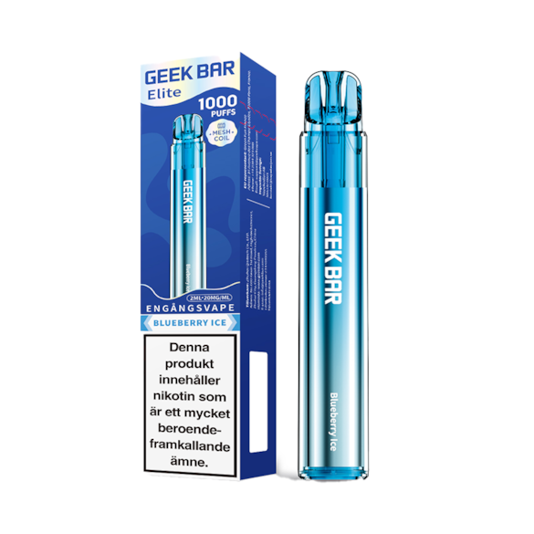 GEEK BAR Elite 1000 Blueberry Ice
