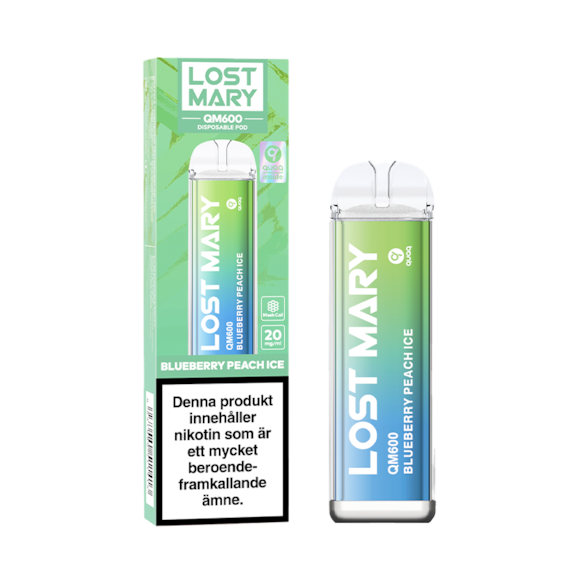Lost Mary QM600 Blueberry Peach Ice