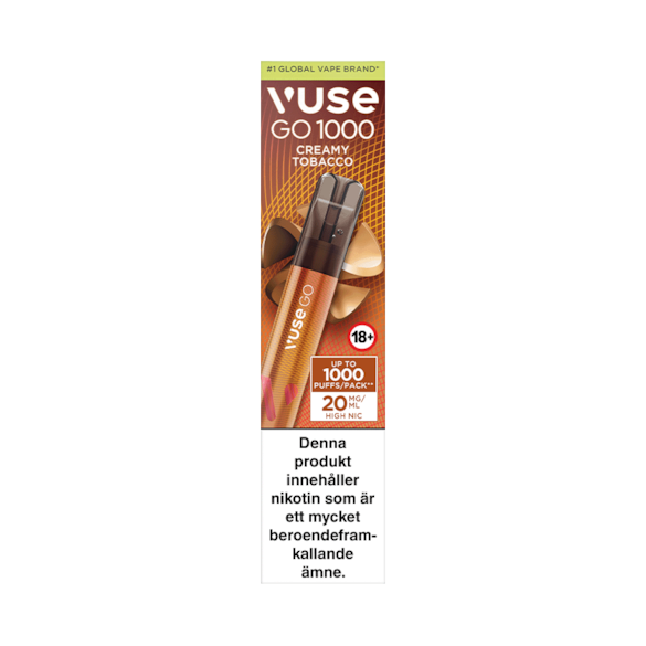 Vuse Go 1000 Creamy Tobacco