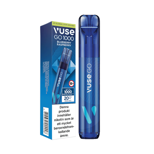 Vuse Go 1000 Blueberry Raspberry