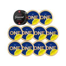 Mixpack 10 One Blå & 1 General Voyage Cape Town