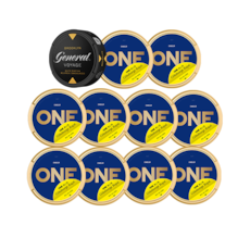 Mixpack 10 One Blå & 1 General Voyage Brooklyn