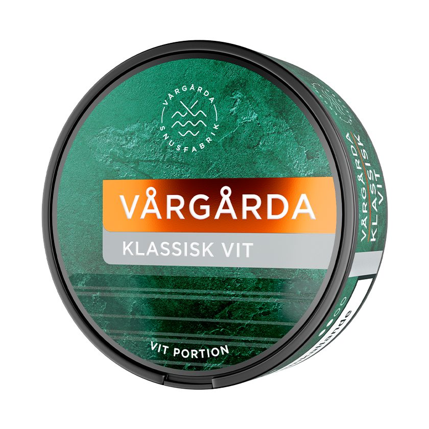 Vårgårda Klassisk Vit Original - nikotinpåsar