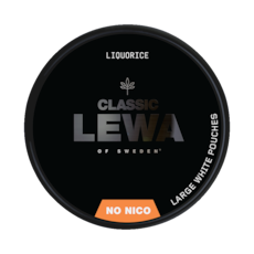LEWA Classic Liquorice Nikotinfritt Snus