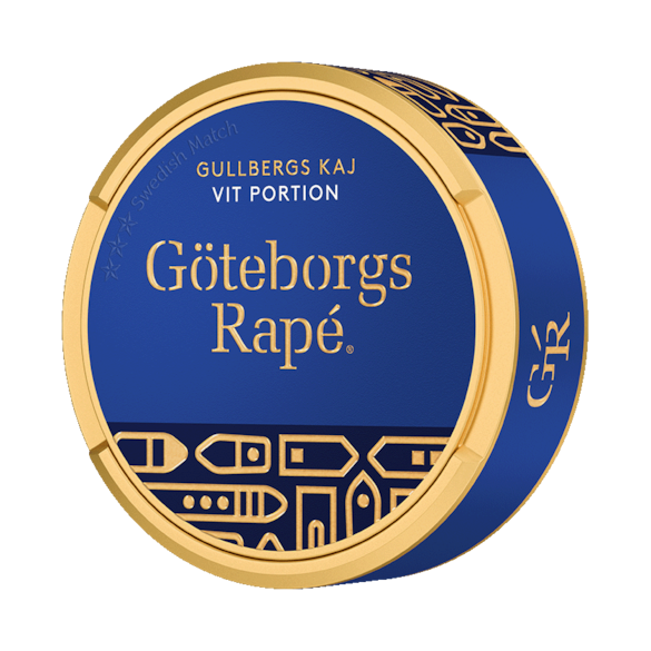 Göteborgs Rapé Gullbergs Kaj Vit portion